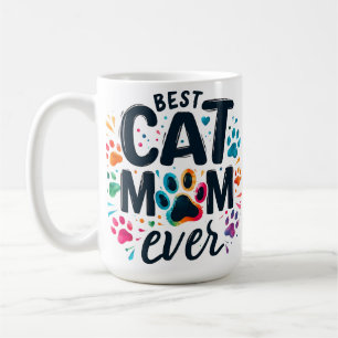 Cute Best Cat Mum Ever Coffee Mug