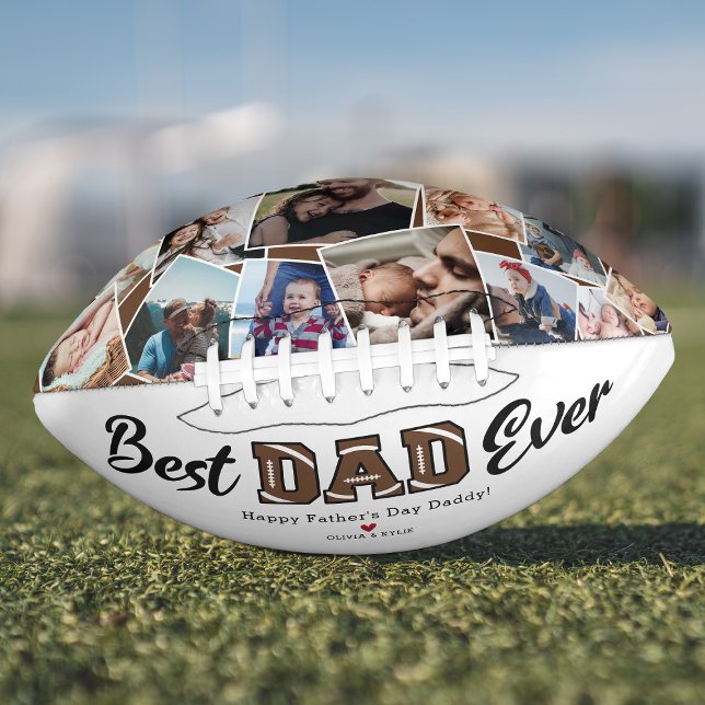 Cute Best Dad Ever Keepsake Football American Football (Creator Uploaded)