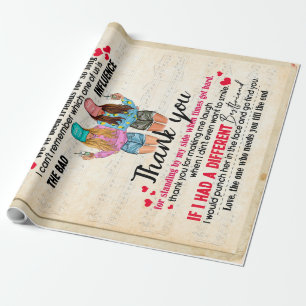 Cute Best Friend Gift, Funny Friendship Day Gifts Wrapping Paper