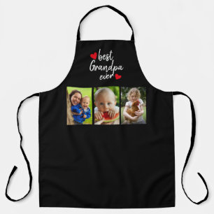 Cute Best Grandpa Ever 3 Photo  Apron