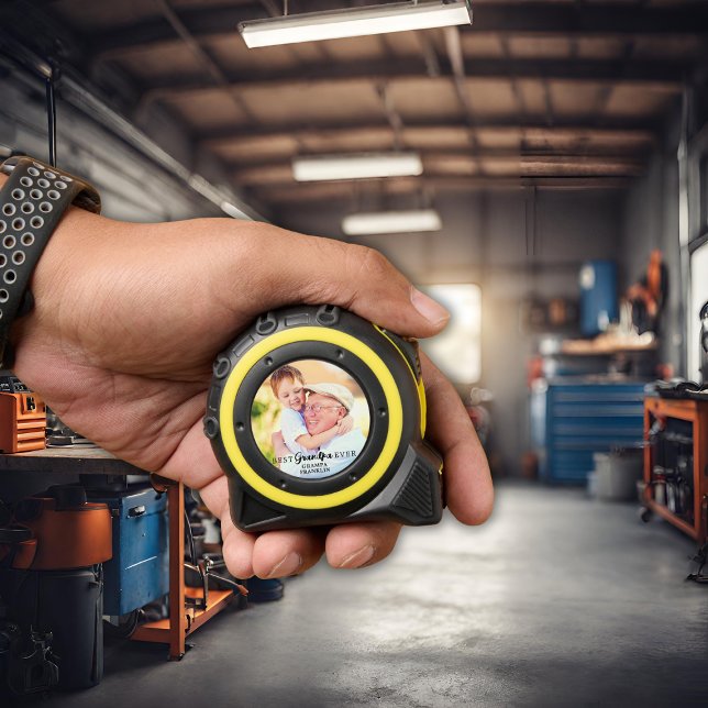 Cute Best Grandpa Pops Dad Ever 1 (Cute Best Grandpa Pops Dad Ever Tape Measure)