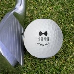 Cute Best Man Wedding Favour Black Bow Tie Fun<br><div class="desc">These golf balls make a wonderful wedding favour for your best man! They feature a simple fun design with a black bow tie and the word "Best Man" with a space for his name. Cute addition to a wedding swag bag, and perfect way to thank him for being a part...</div>
