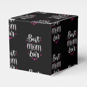 Cute Best Mum Text And Little Stars Favour Box