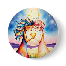 Cute Besties Button