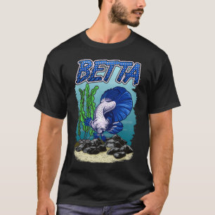 Cute Betta Fish Aquarium For Fish Keeper T-Shirt