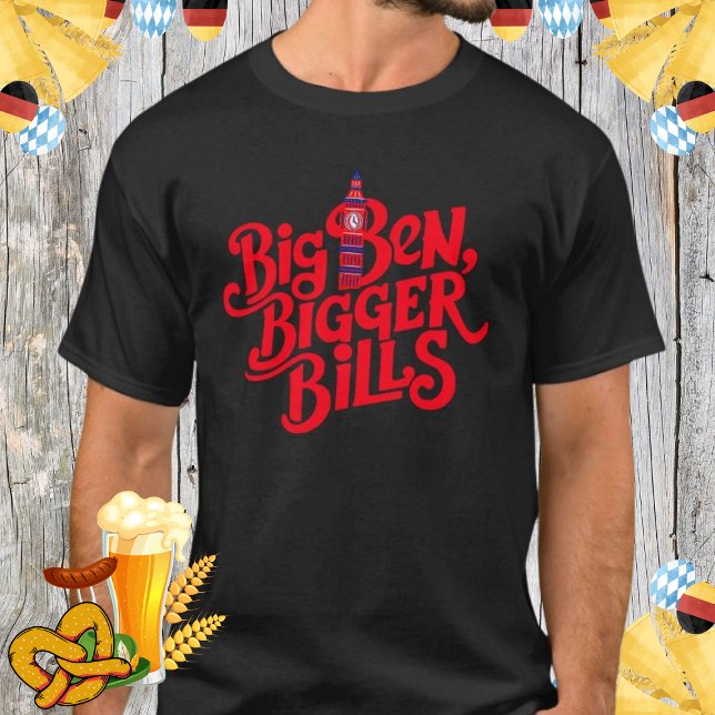 Cute Big Ben London British UK Travel Souvenir T-Shirt (Creator Uploaded)