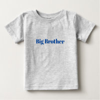 Cute Big Brother blue grey