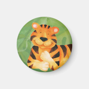 Cute big cat tiger everyday magnet