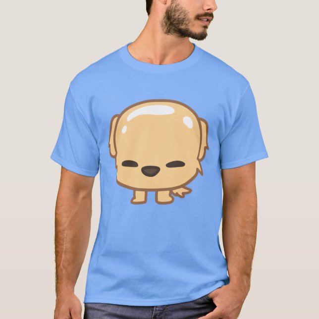 Cute Big Forehead Dog Meme boy T-Shirt (Front)