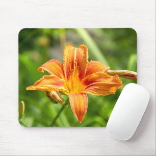 Cute big Lily flower photo Mouse Mat
