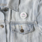 Cute Big Sister        3 Cm Round Badge (In Situ)