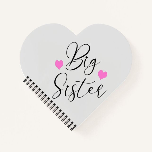 Cute Big Sister        Notebook (Front)