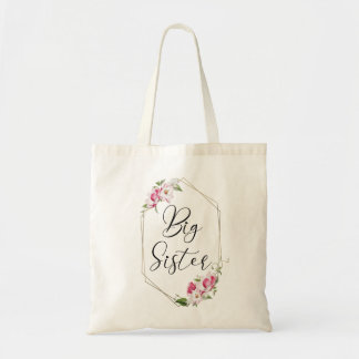 Cute Big Sister Tote Bag