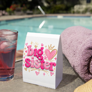 Cute Big Sister Treat Bags – Sweet Bakery Paper Ba