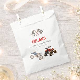 Cute Bikes Birthday Favour Bags
