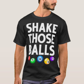 Cute Bingo Designs Men Women Casino Gambling Bingo T-Shirt
