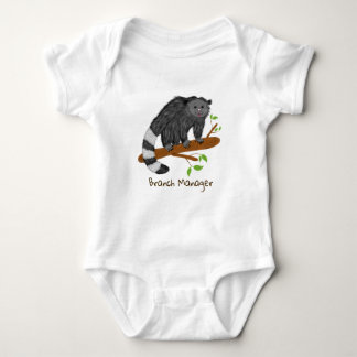Cute Binturong Baby Bodysuit
