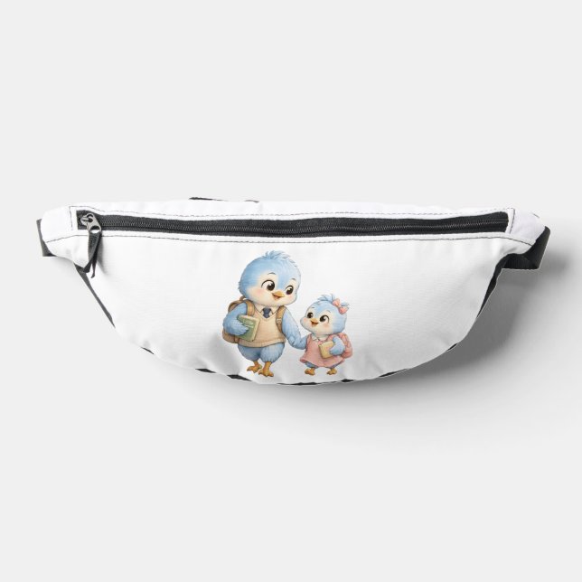 Cute Bird Brother Belt Bag (Lay Down)