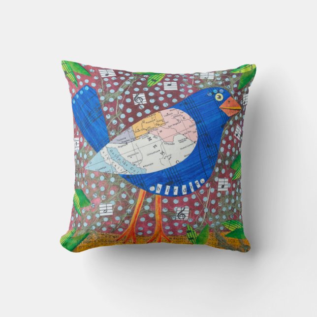Cute Bird Cushion (Front)