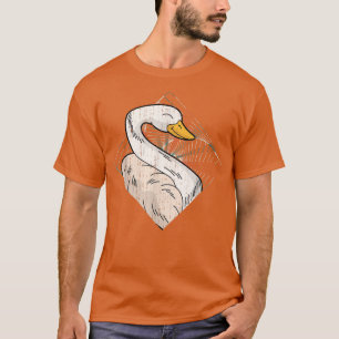 Cute Bird Farm Animal Lover Farmer Goose T-Shirt