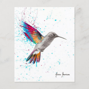 Cute Bird Full Colour Gift Bird For Mothers Day Flyer
