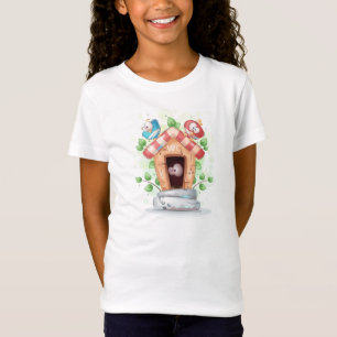 Cute Bird In The Toilet T-Shirt