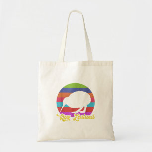 Cute Bird Lover Colourful Nz Kiwi New Zealand Tote Bag