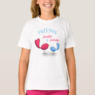 Cute Birdie Friends T-Shirt
