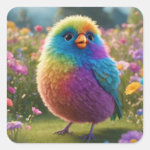 Cute birdie sticker