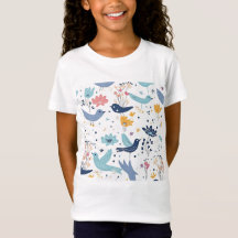Cute Birds and Colourful Flowers