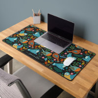 Cute birds and flowers pattern