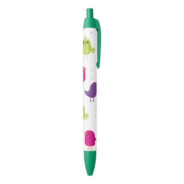Cute birds black ink pen (Bottom (Vertical))