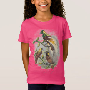 Cute birds girl tshirts