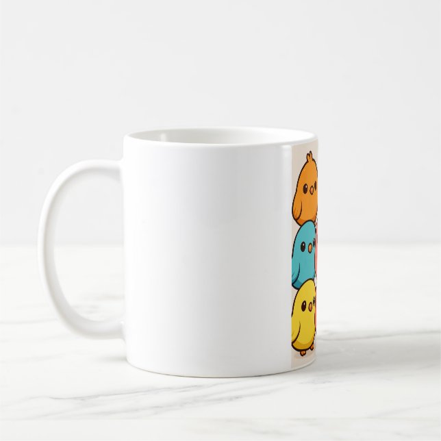 Cute birds mug (Left)