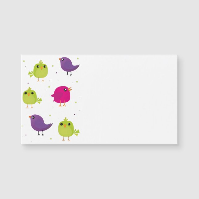 Cute birds pattern (Front)