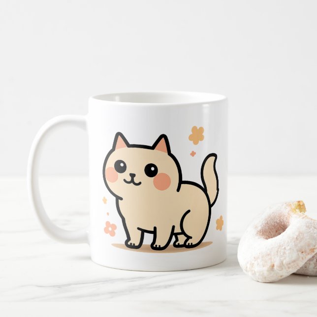 Cute Birthday Baby Hat – Adorable Birthday Gift Coffee Mug (With Donut)
