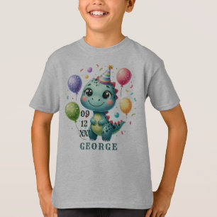 Cute Birthday Dinosur T-Shirt