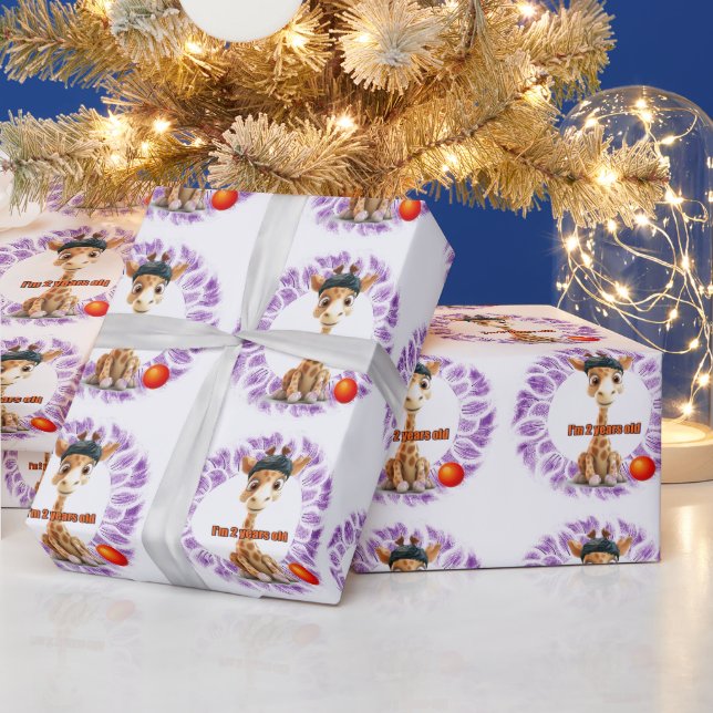 Cute Birthday for Boys Wrapping Paper (Holidays)