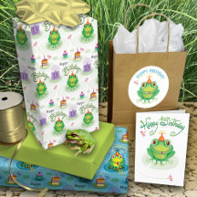 Cute Birthday Frog 