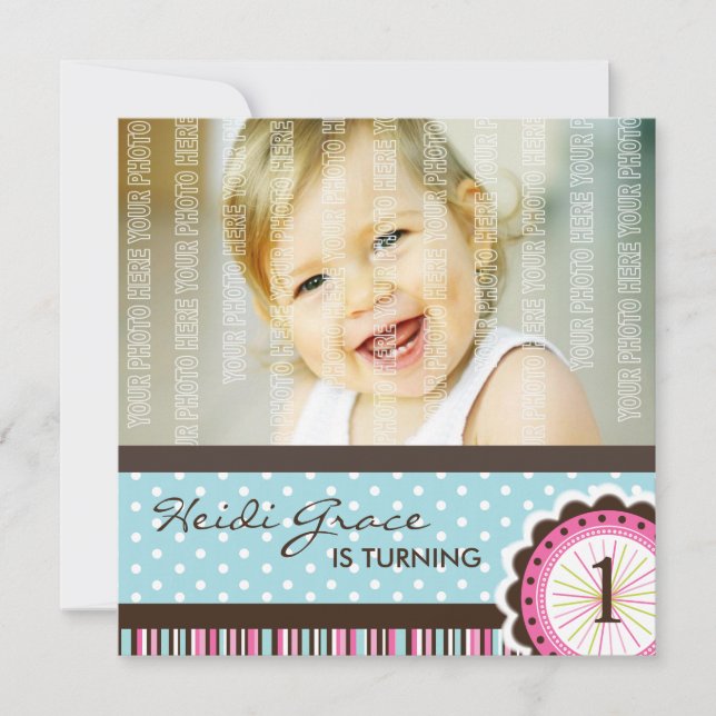 Cute Birthday Party Invitation (Front)