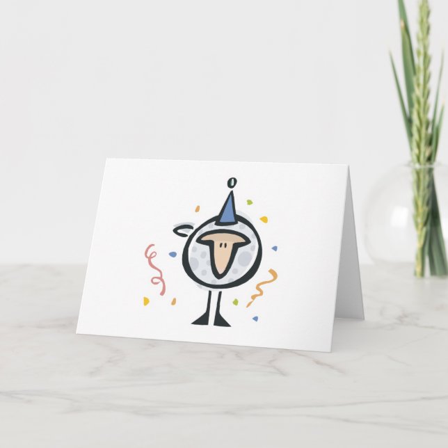 cute birthday sheep card (Front)