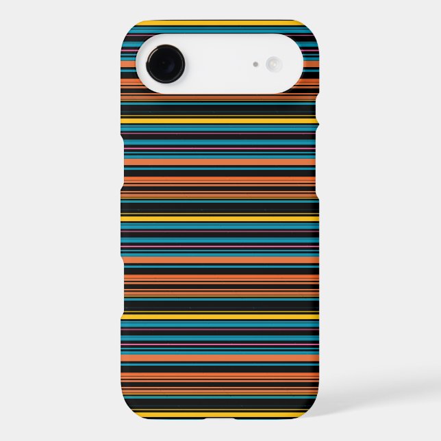 Cute black blue stripes (Back)