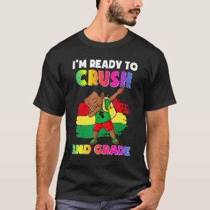 Cute Black Boy Dabbing I'm Ready To Crush 2nd Grad T-Shirt