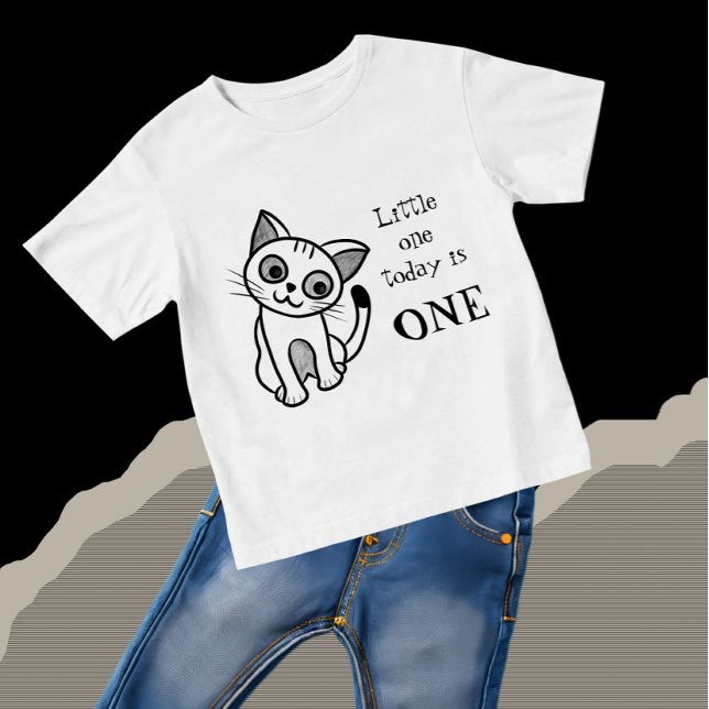 Cute black cat baby T-Shirt (Creator Uploaded)