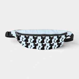 CUTE BLACK CAT FANNY PACK