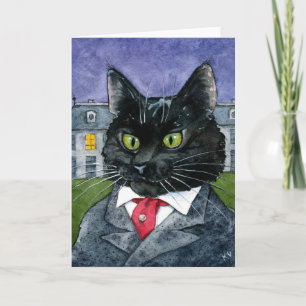 Cute Black Cat Halloween, any occasion card