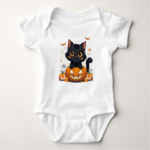 Cute Black Cat Halloween Kawaii