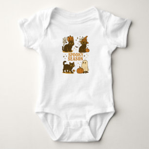 Cute black cat halloween png • spooki cats • too c baby bodysuit