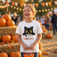 Cute Black Cat Halloween