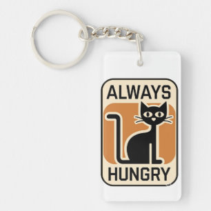 Cute Black cat Key Ring